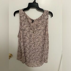 Maurice’s dressy zip front tank, size 3X